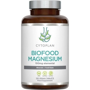 Cytoplan Biofood Magnesium 100 mg | Complexed with Inactivated Lactobacillus bulgaricus [120 Таблетки]