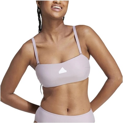 Adidas Icon Ban bikini top - Purple (Preloved Fig / White)