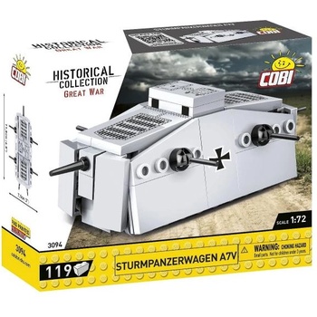 COBI Sturmpanzerwagen A7V, 1: 72, 119 к