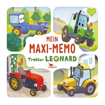 Magellan GmbH Mein Maxi-Memo - Traktor Leonard | Christine Faust