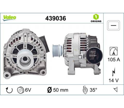 generátor VALEO 439036