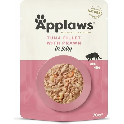Applaws s tuňákem a krevetami v želé 70 g