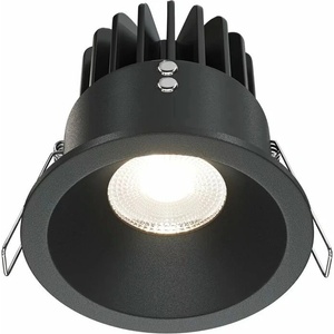 Maytoni Черна апликация Maytoni Zoom 10 х 12 см (DL034-L12W4K-B)
