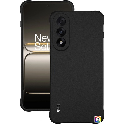 OnePlus Калъф Imak с Протектор за OnePlus Nord 5 5G / OnePlus Ace 5 Ultra 5G| Удароустойчив калъф с въздушни възглавнички |защитен протектор Черен, Прозрачен