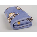 Kaarsgaren Deka Flanell fleece modrá opica