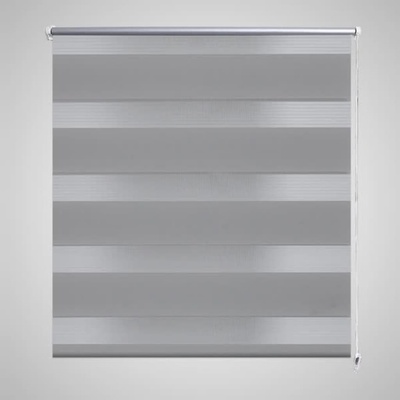 Nabytek XL Roleta den a noc / Zebra / Twinroll 100x175 cm Šedá