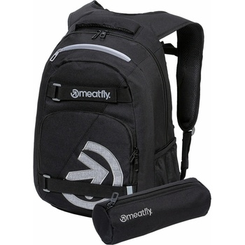 MEATFLY раница Exile Black 24 L + МОЛИВНИК БЕЗПЛАТНО | Черна | Обем 24 L Meatfly | Cheren | Момчешки | ONE SIZE