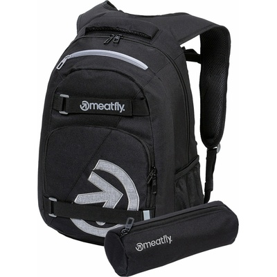 MEATFLY раница Exile Black 24 L + МОЛИВНИК БЕЗПЛАТНО | Черна | Обем 24 L Meatfly | Cheren | Момчешки | ONE SIZE