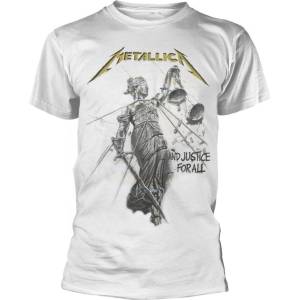 Metallica And Justice For All White L Риза (PHDMTLTSWJUSL)