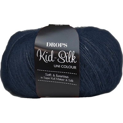 Drops Kid-Silk 64 půlnoc