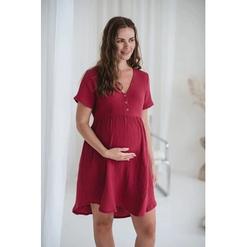 Nočná košeľa na dojčenie Aurora Red