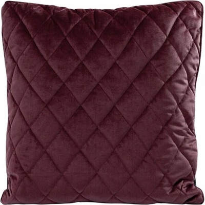 Takoy VELVET 27 prešívaná do vzoru karo s ozdobným lemom po okrajoch-HF-387709 45 x 45 cm