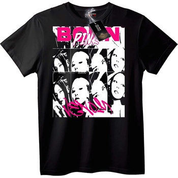 NOONEBRAND Тениска BORN PINK VEXO - XS, White