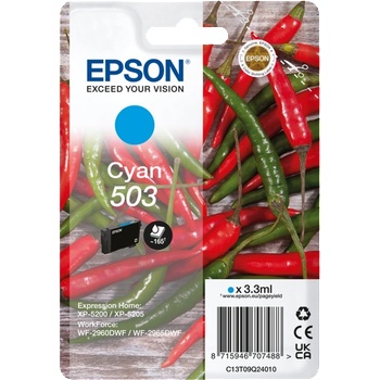Epson Глава за Epson WorkForce WF-2960/Expression Home XP-5200 Series - Ink - /503/ / C13T09Q24010 - Cyan - PN C13T09Q24010 (C13T09Q24010)