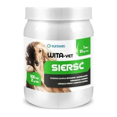 Eurowet Wita-Vet Dog Hair vitamíny a minerály pro psy 30 tablet