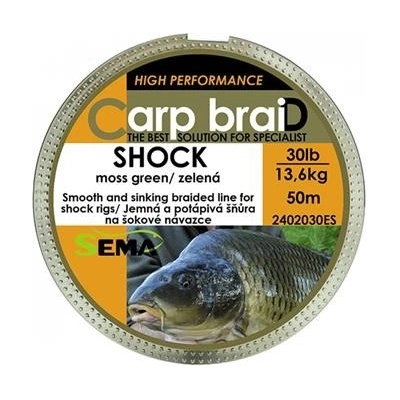 Sema Šňůra Shock 50m 20lb