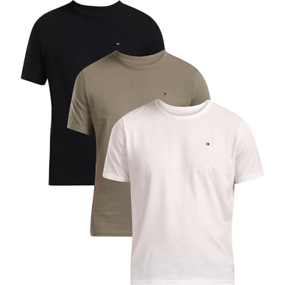 Tommy Hilfiger 3PACK pánské tričko vícebarevné UM0UM03870 0SK