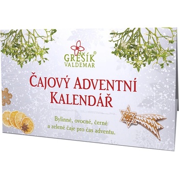 Grešík Čajový adventní kalendář 24 sáčků