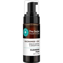 The Doctor Niacinamide + Zinc Sebum Control & Smooth Tone čistiaca pena s matujúcim účinkom 150 ml