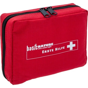 BasicNature Стандартен комплект за първа помощ, найлонова чанта (210100)