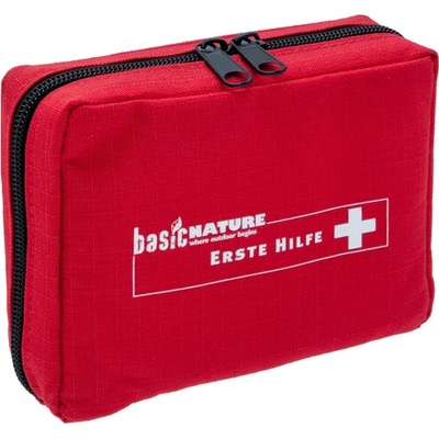 BasicNature Стандартен комплект за първа помощ, найлонова чанта (210100)