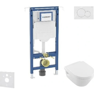 Geberit Duofix Villeroy Boch s tlačidlom Sigma01 SANI11CK3109