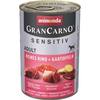 Animonda Gran Carno Sensitiv Adult Hovädzie so zemiakmi 400 g