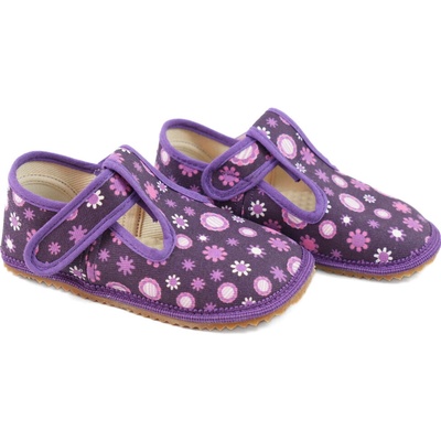 Beda papuče Flower Wide Violet