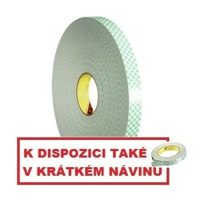 3M 4032 Penová obojstranne lepiaca páska 0,8 mm 38 mm x 66 m biela