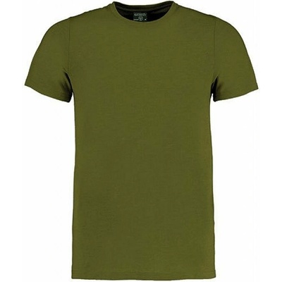Kustom Kit Módní tričko ze směsového materiálu zelená khaki K504