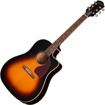 Epiphone J-45 Studio EC Vintage Sunburst Електро-акустична китара Дреднаут