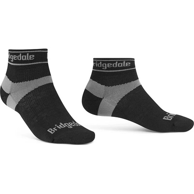 Bridgedale dámske běžecké ponožky Trail Run Ultra Light T2 Merino Sport Low Womens black