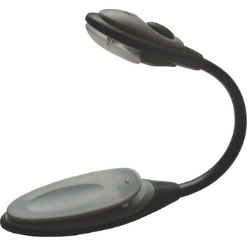 Verk 01682 Praktická LED lampička s klipom čierna