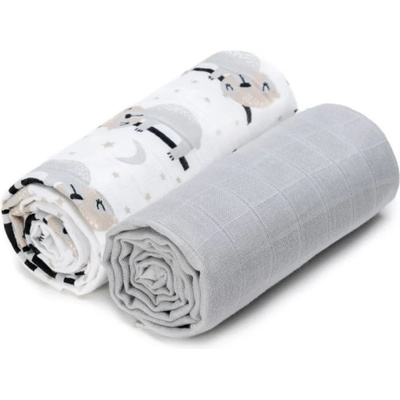 T-TOMI TETRA Cloth Towels EXCLUSIVE COLLECTION хавлия Sloths 90x100 cm 2 бр