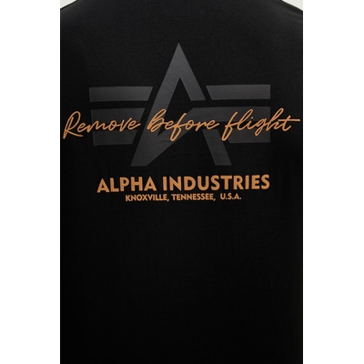 Alpha Industries Памучна тениска Alpha Industries Tonal Logo Print (266525)