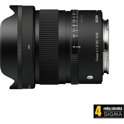 Sigma 15mm F1.4 DC Cont. Sony E