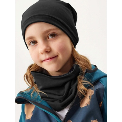 Unuo dětský nákrčník z teplákoviny Basic černá – Zboží Dáma