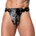 Zado Chastity Leather String 2010291 Black