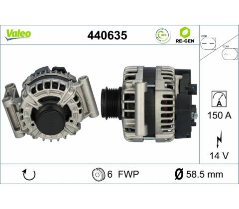 Alternátor VALEO 440635