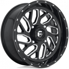 Fuel UTV D581 TRITON 7x24 4x156 ET13 gloss black milled