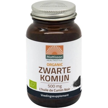 Mattisson Healthstyle Organic Black Cumin, 500 mg, 90 капсули, Mattisson Healthstyle (MT1494)