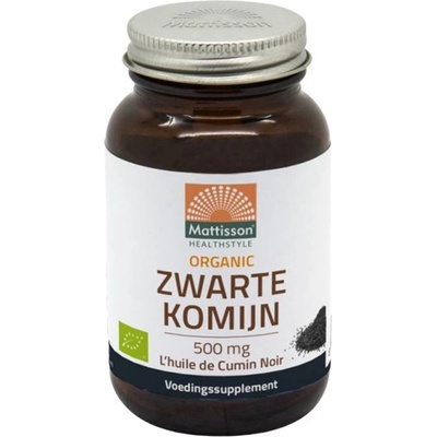 Mattisson Healthstyle Organic Black Cumin, 500 mg, 90 капсули, Mattisson Healthstyle (MT1494)