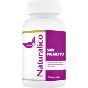 Image 1 of Naturalico Saw Palmetto 550 mg [60 капсули]