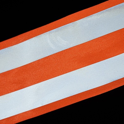 Takoy Reflexný našívací pásik oranžový 7 cm