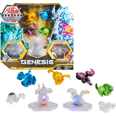 Bakugan Multibalenie s exkluzívnymi svietiacimi Bakuganmi S4