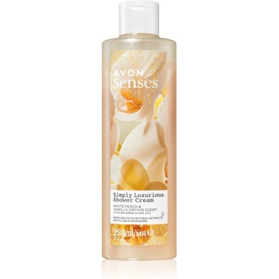 Avon Senses Simply Luxurious krémový sprchový gél 250 ml