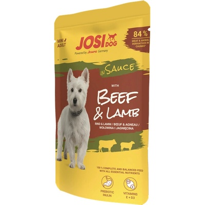 JosiDog Josera Beef & Lamb in Sauce 100 g