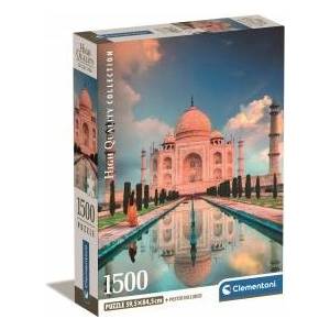 Clementoni Puzzle 1500 Compact Taj Mahal