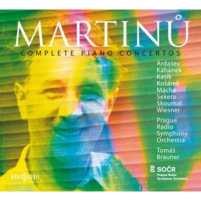 Bohuslav Martinů - SOUBORNA NAHRAVKA SKLADEB PRO KLAVI CD