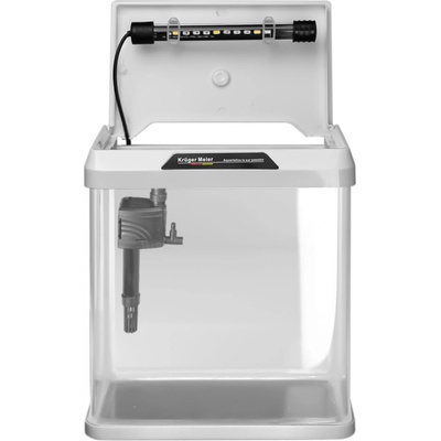 Kruger Meier Como Aquarium akváriový set biely 7 l